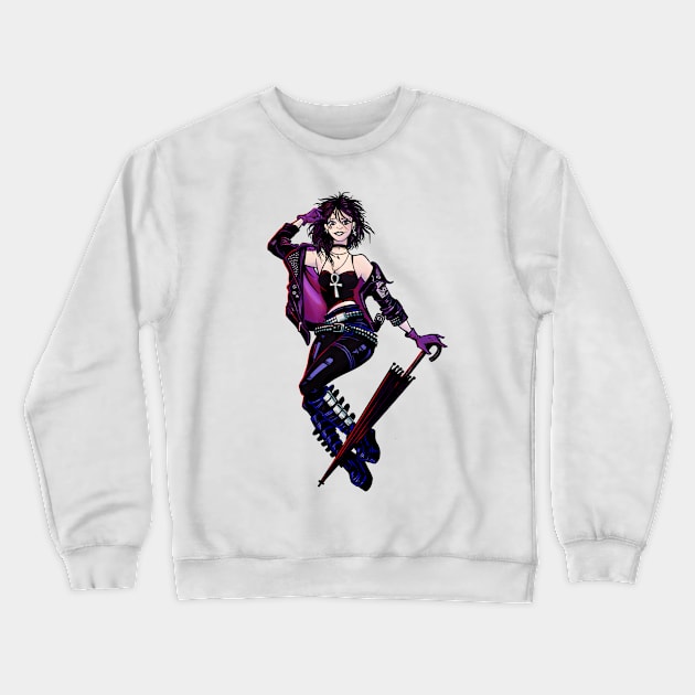 Death sandman Crewneck Sweatshirt by Holly_Pierson_Art